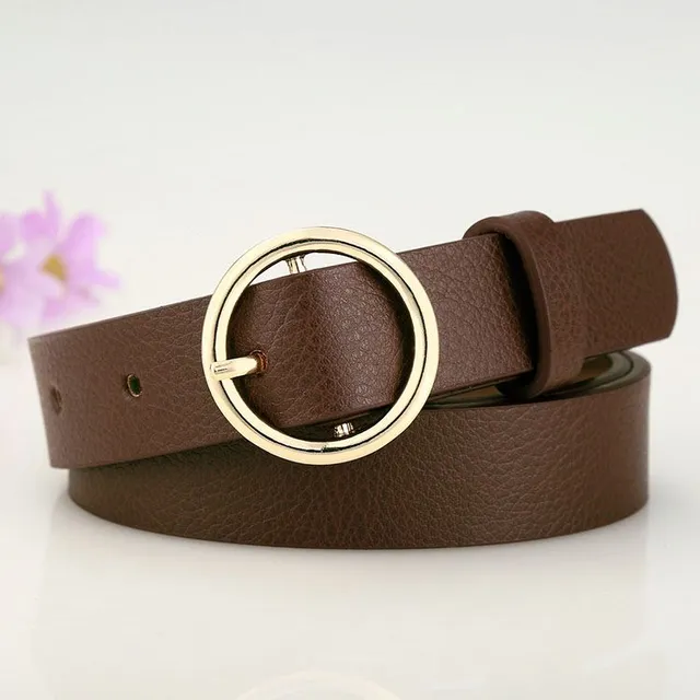 Women's strap with gold buckle - 8 colours