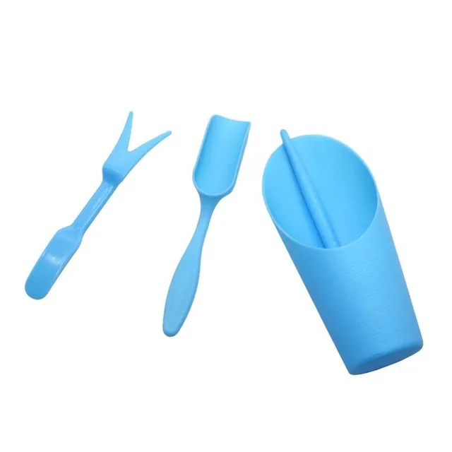 Practical garden tool set for bed care in the Tristen multifunction cup