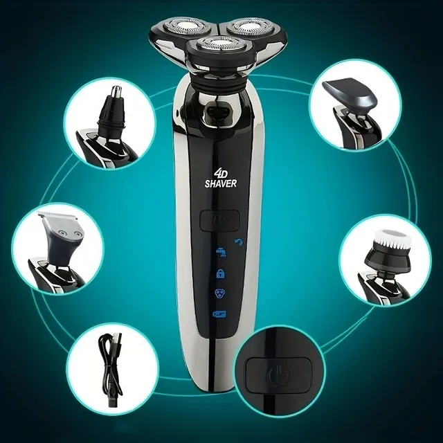 Wireless waterproof shaving machine for men