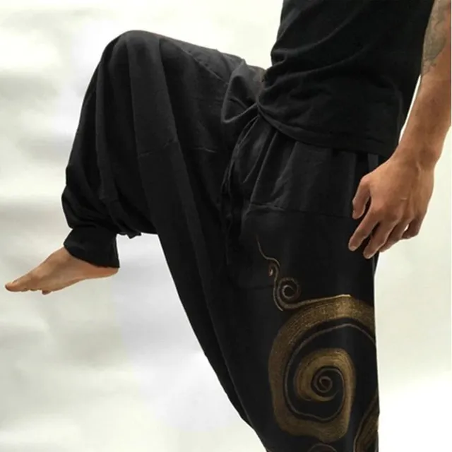 Pantalones harem para hombre F1368