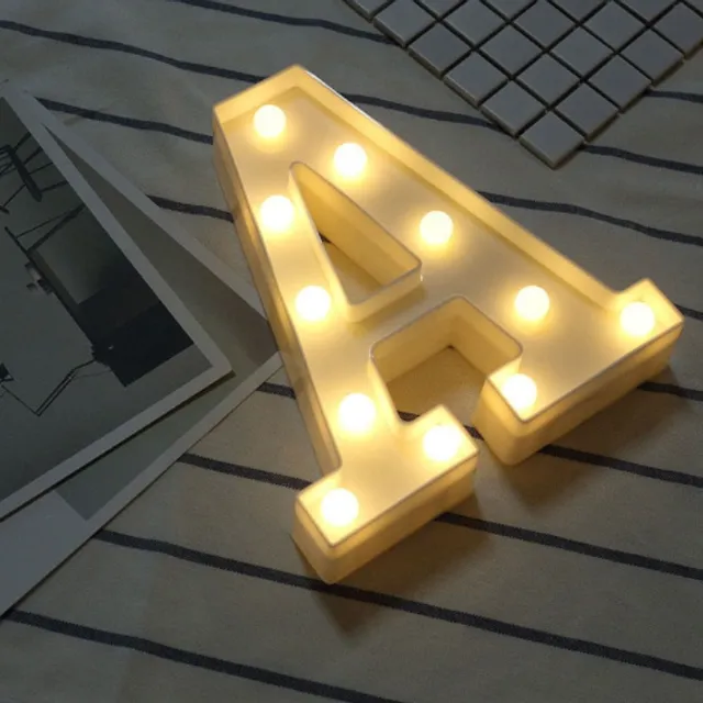 LED-es világító betűk