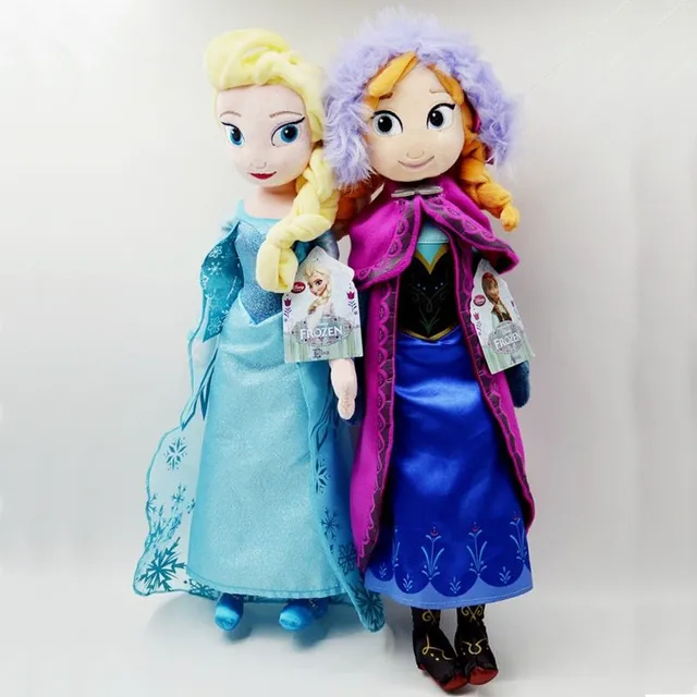Cute baby dolls Elsa and Anna