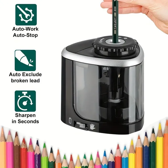 Electric Pencil sharpener - Table, Automatic, Office Needs