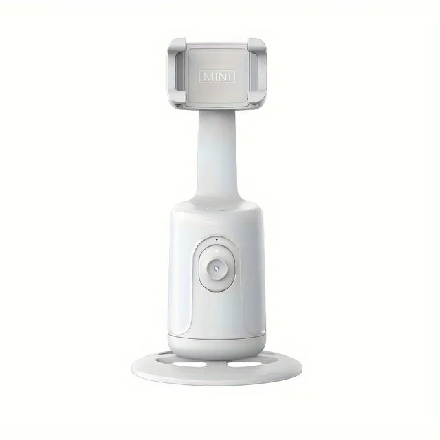 Automatický držiak na sledovací telefón, Smart selfie tyč s kameramanom 360°, Stojan na tvár a objekt - Vlogging robot pre živé streamovanie