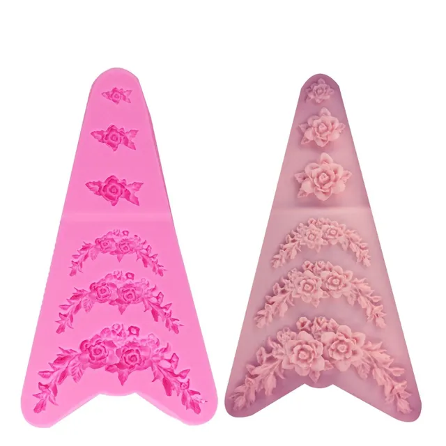 3D silicone flower mould