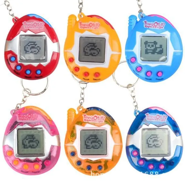 Gyerekek játék Tamagotchi a kulcsok