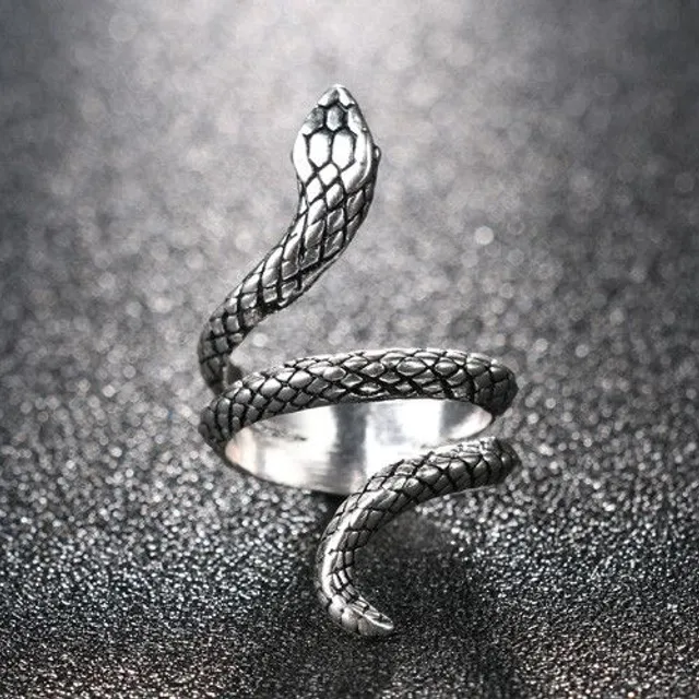Női kígyó gyűrű