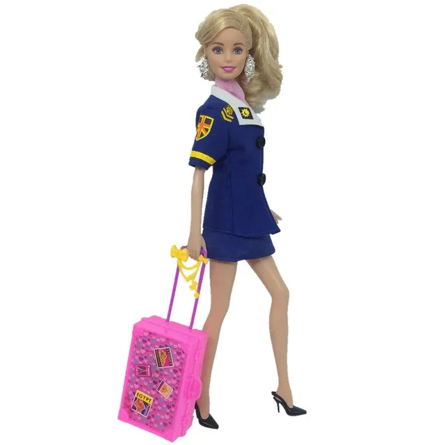 Valiză pentru papusa Barbie