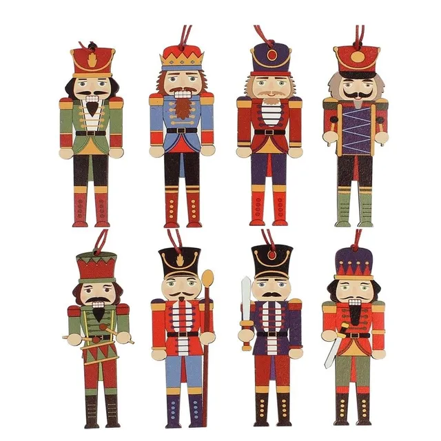 Christmas decoration soldier 3 pcs