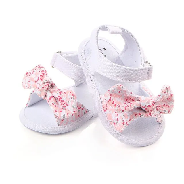 Children's summer sandals with bow for girls