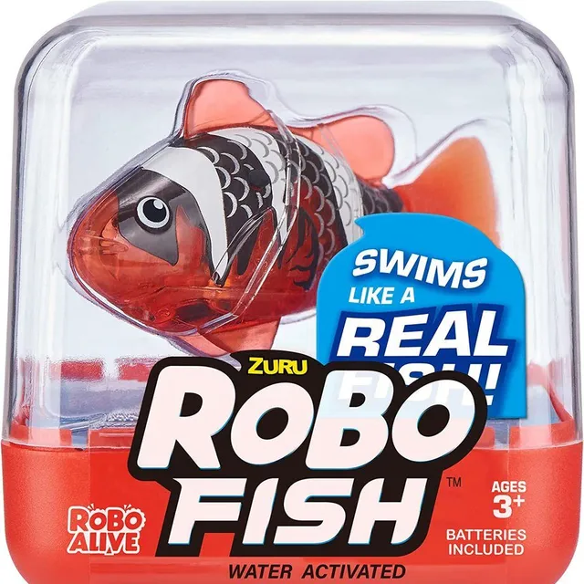 Nowoczesna elektroniczna zabawka wodoodporna dla dzieci - robotyczna rybka Summer