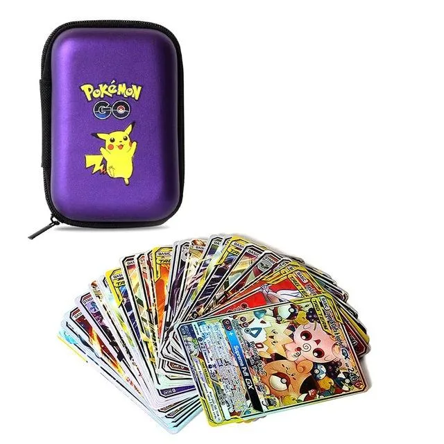 Pokémon úložný box na kartičky + 10 ks kartiček