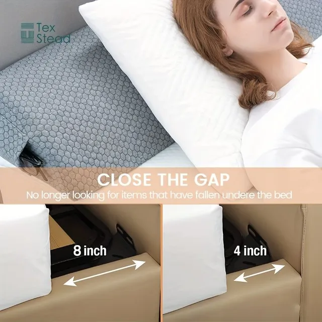 Cune pentru pat: Egalizați spațiul dintre saltele și odihniți-vă confortabil