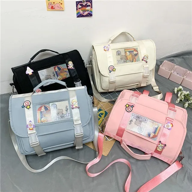 Stylish girls' briefcase - Kawaii