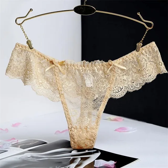 Women's Lace Thong Panties