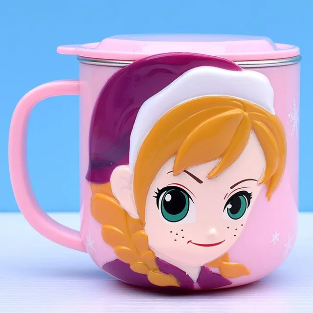 Beautiful children's mug with fairy tale motifs PinkAnna