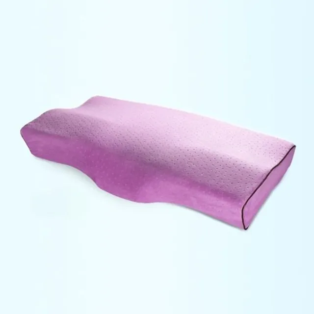 Memory foam orthopaedic pillow for the cervical spine