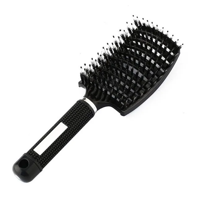 Hairdressing massage brush - antistatic bristles