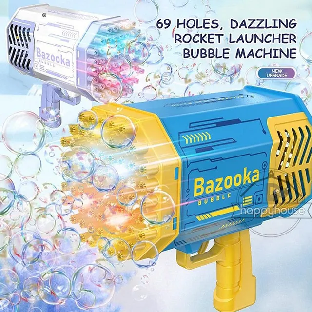 69 otvorů Gatling Bubble Machine