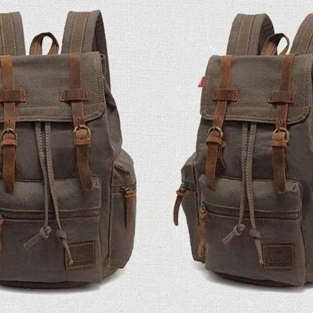 Kendall's travel cloth backpack zelena