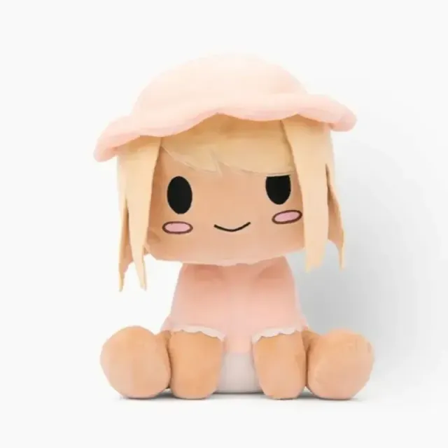 Soft children's toy in the design of popular Roblox characters