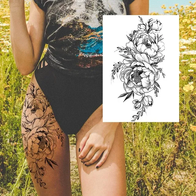 Women's sexy fake body tattoos