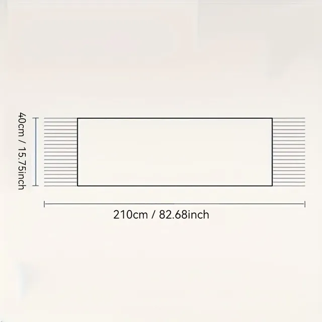 Warmer und winddichter Schal mit modischem Design für Paare