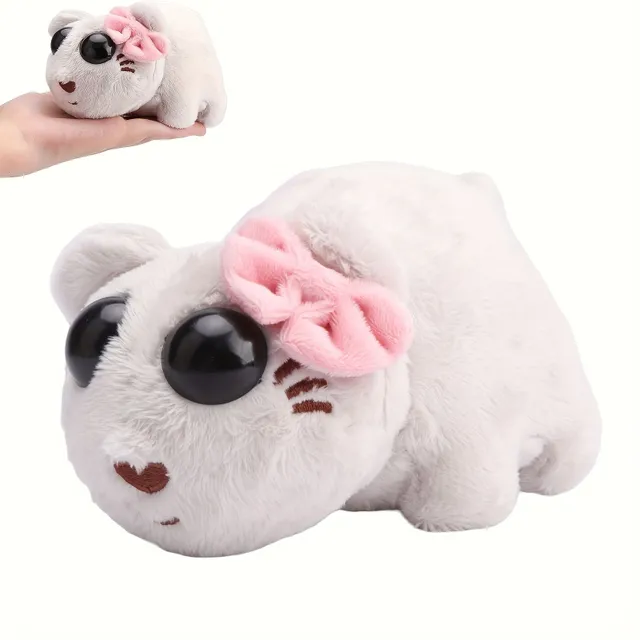 Teddy toy sad hamster meme - soft synthetic fibers, ideal for children 3-6 years old