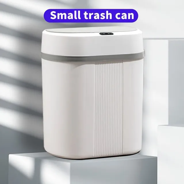 Saving smart, non-contact bathroom garbage basket, electric, waterproof, narrow