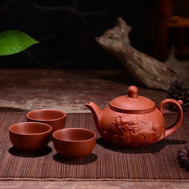 Traditional Chinese tea set 4 pcs