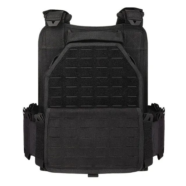 Tactical waterproof and durable vest with MOLLE compatibility for outdoor training - 1000D strength