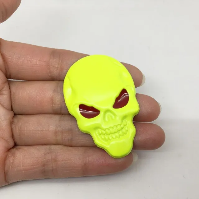 3D car sticker skull