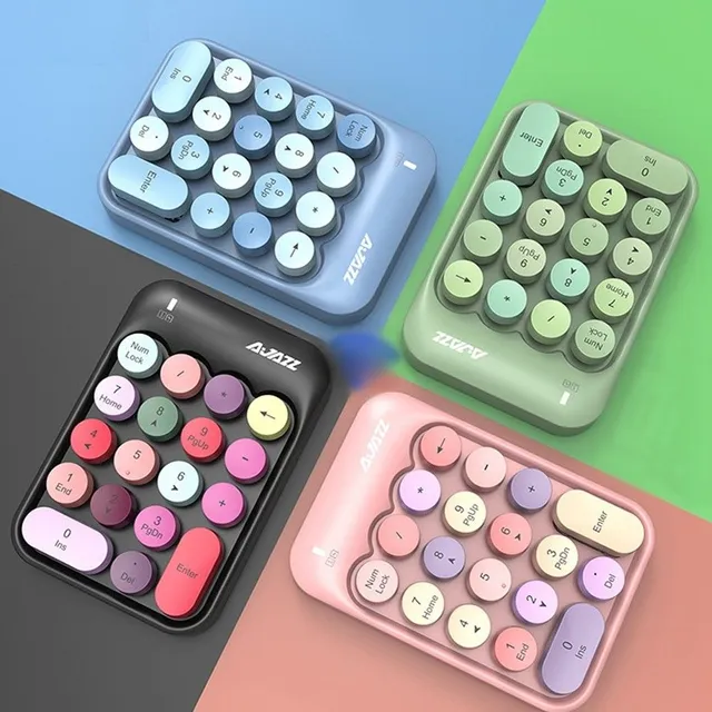 Color numeric keyboard