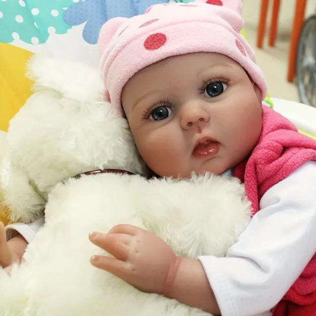 Realistické Reborn miminko - Měkké vinylové panenky pro děti