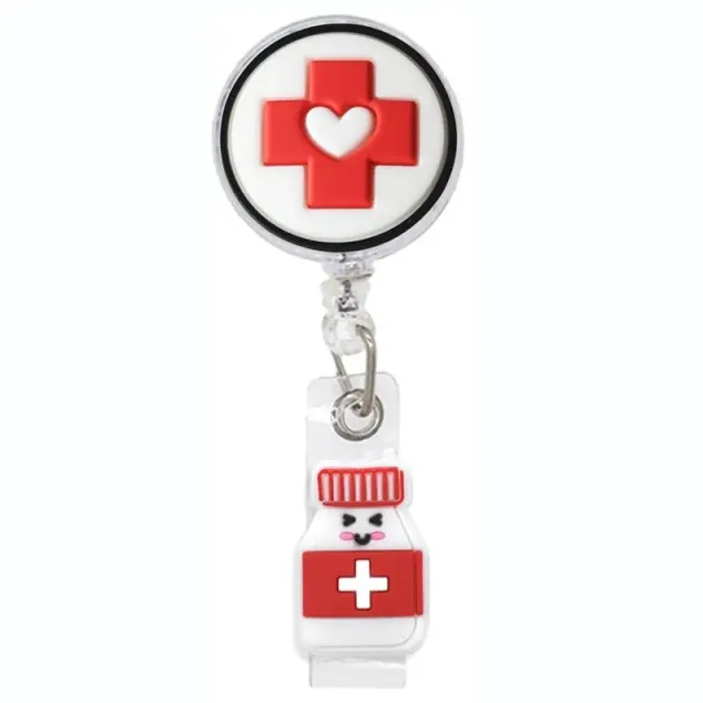 1pc High quality Silicone Extruder Signal Holder for Doctors and Medics with Cute Cartoon Design