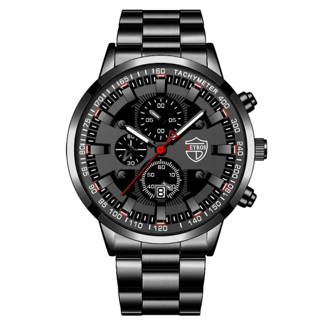 Luxusní sportovní hodinky pro muže s kalendářem a luminescenčními ručičkami