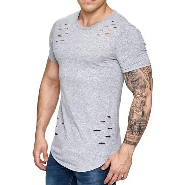 Stylish men's torn shirt