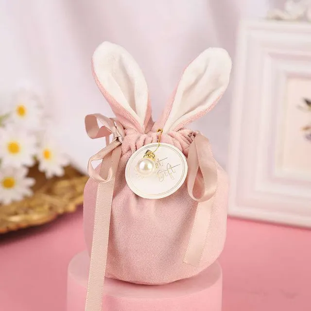 Easter cloth bags with soft ears