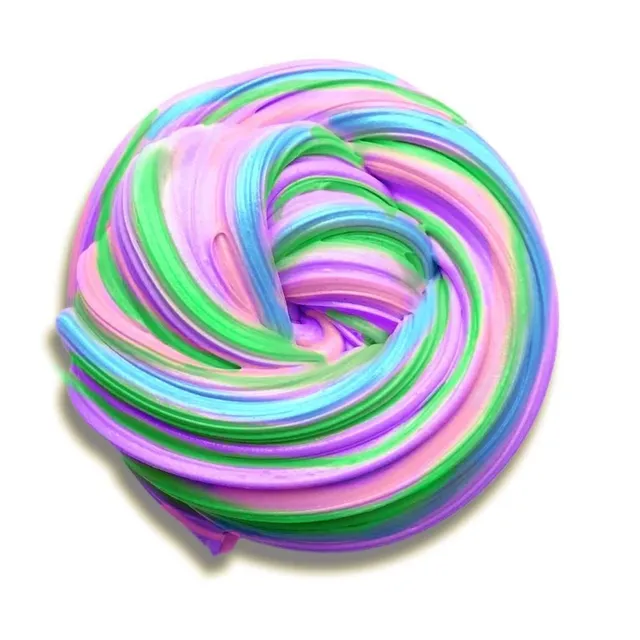 Colored slime