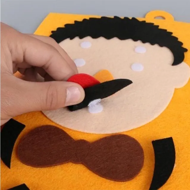 Creative children's educational toy - funny sticking