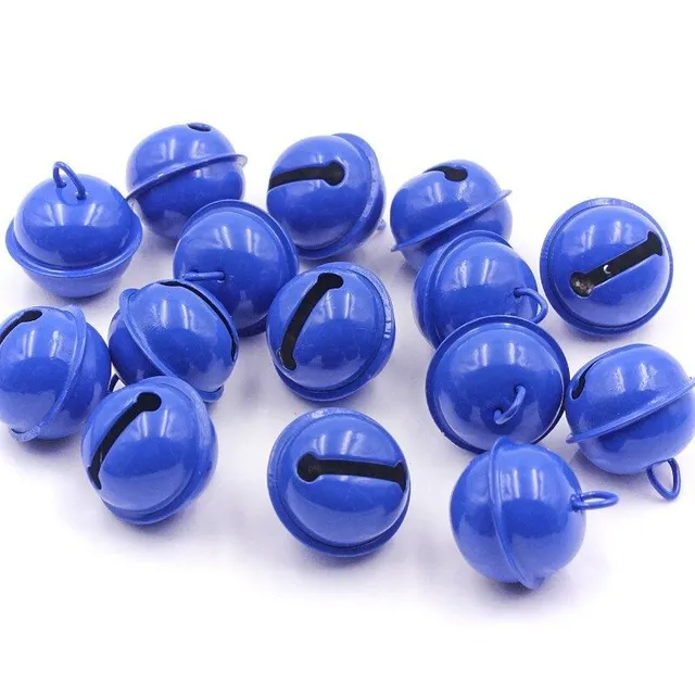 Coloured jingle bells 20 pcs