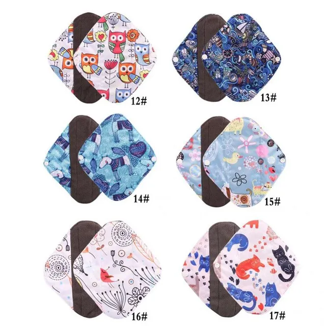 Menstrual cloth pads BU97 - more variants