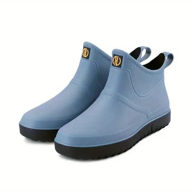 Nepromokavé protiskluzové outdoorové boty do deště - lehké a snadno nazouvací