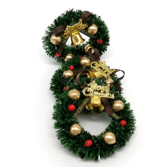 Decoration Christmas mini wreath