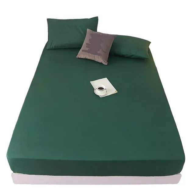 Unicolor bed sheet 0 x 00 cm beige Phoenix zelena