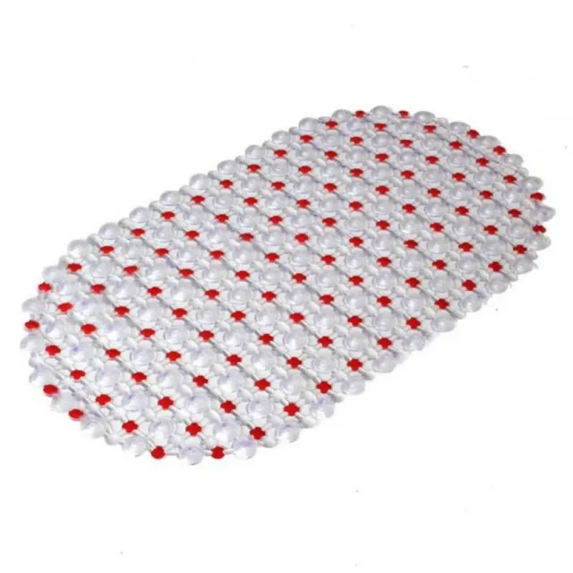 Anti-slip silicone bath mat