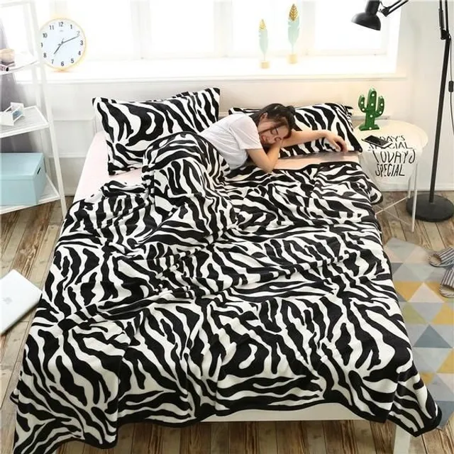 Flanelová přikrývka Comfy Quilt Fleecová přikrývka