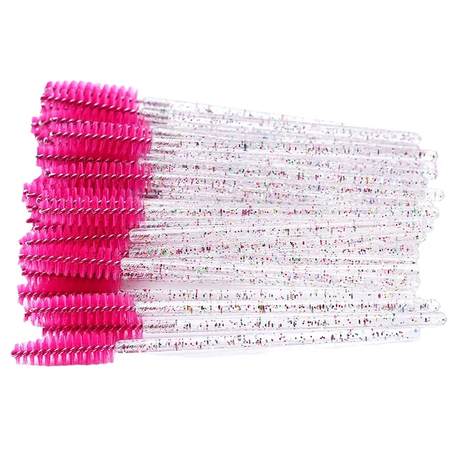 Eyebrow brushes and eyelashes 50 pcs