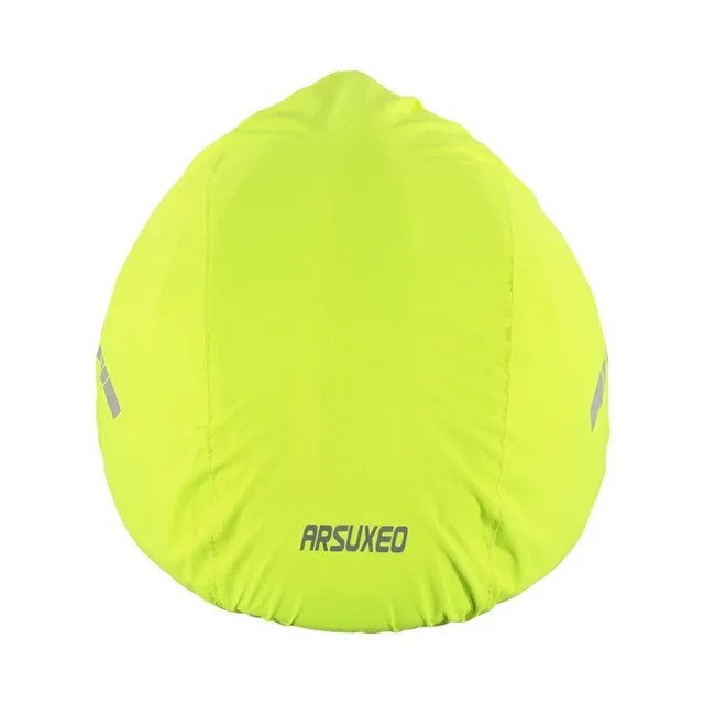 Protective waterproof cover for cycling helmet