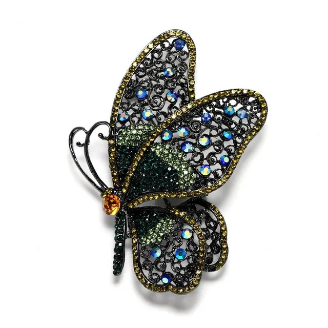 Beautiful ladies brooch Butterfly